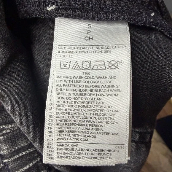 Gap Mid Rise Pull-On SuperLight Baggy Jeans size small 🤍 - Picture 7 of 7